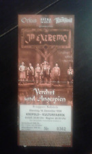 IN EXTREMO altes Ticket