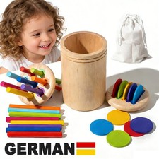 8 Farben Sortierspiel