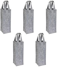 5x Flaschentasche aus Filz –