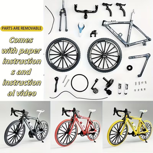 Miniatur fahrrad bausatz - bausatz, 1:10