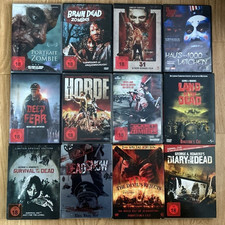 12x Horror / Zombie Filme DVD