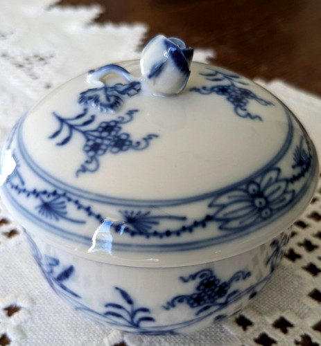 Meissen zuckerdose dose mit - zuckerdose,