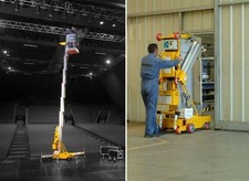 ARBEITSBÜHNE MOBILE 12 Meter  HEBEBÜHNE HUBARBEITSBÜHNE  PERSONENLIFT HAULOTTE