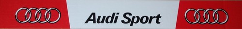 Aufkleber audi sport - audi,