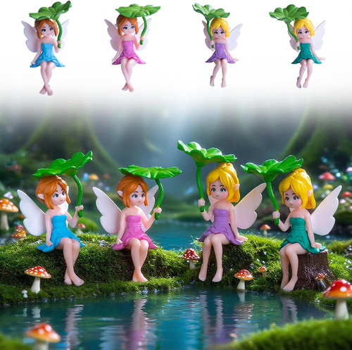 Mini feen figuren set - feen,