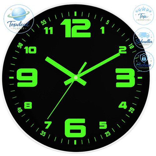 Wanduhr lautloses - 30,