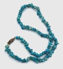 Echter Türkis Halskette 45 cm