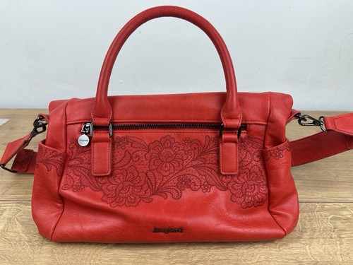 Desigual tasche rot stickerei - tasche,