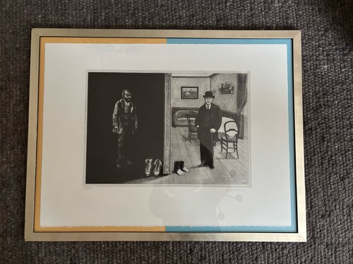 Originalgrafik mit rahmen von - originalgrafik,