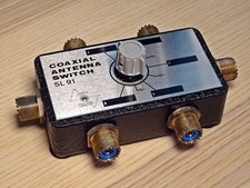 Labor Weiland SL91 CB / Amateur Funk Antennenschalter Antennenumschalter 5-fach