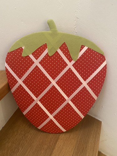 Pinnwand memoboard erdbeere - pinnwand,