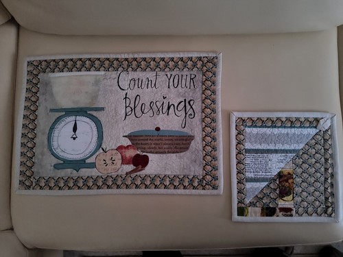 Patchwork tischset handarbeit - patchwork,