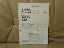 Pioneer A-C5,  A-C3 Service