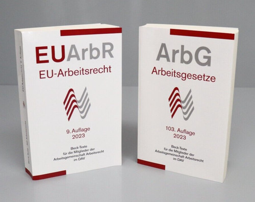 Arbeitsgesetze 103 auflage - 2x,