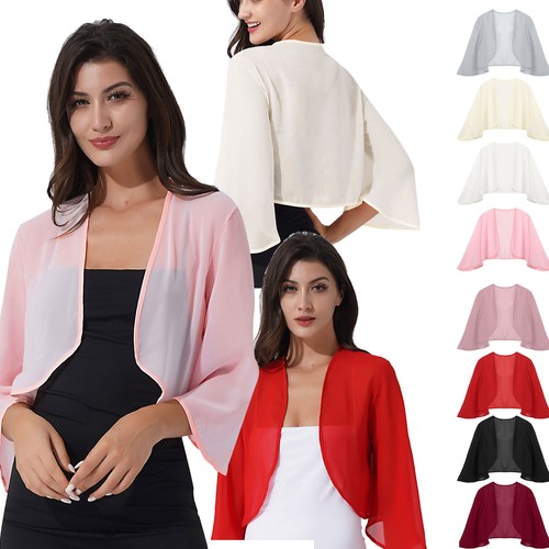 Damen bolero chiffon - de,