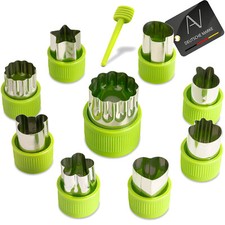 AVANA 9 Stück Edelstahl