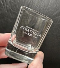 4 x kleine Strathisla Distillery Whisky Dram Gläser