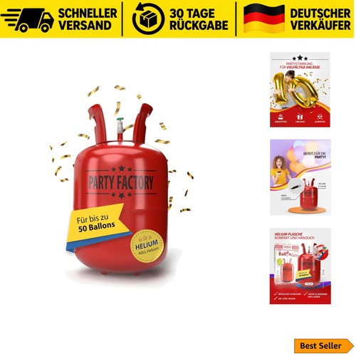 Rote helium gasflasche - rote,