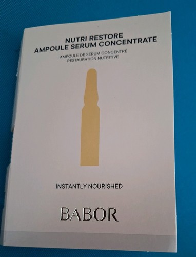 Babor nutri restore ampoule - babor,