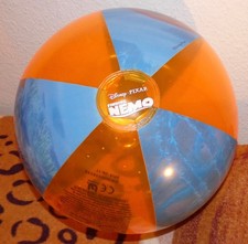 Nemo Wasserball GEDEHNT robust dicht aufblasbar inflatable Beach Strand Ball