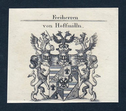1820 hoffmilln wappen adel - 1820,