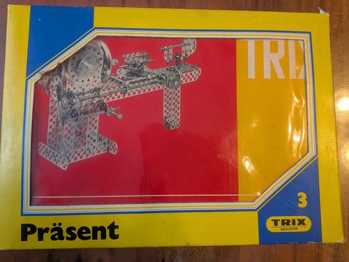 Vintage trix metallbaukasten - vintage,