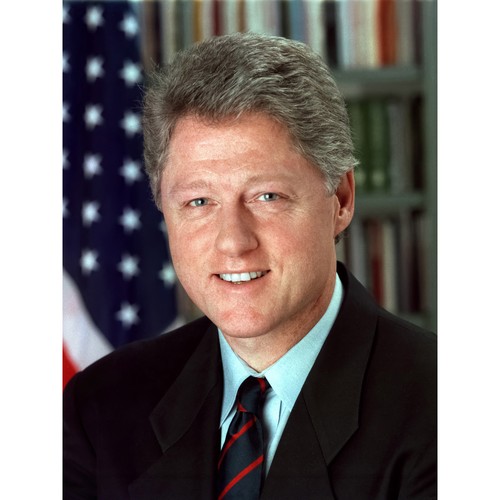Präsident bill clinton - us-präsident,