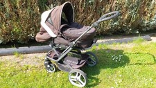 Kombikinderwagen Teutonia Quadro S 10 , mit Zubehör - wie Mistral
