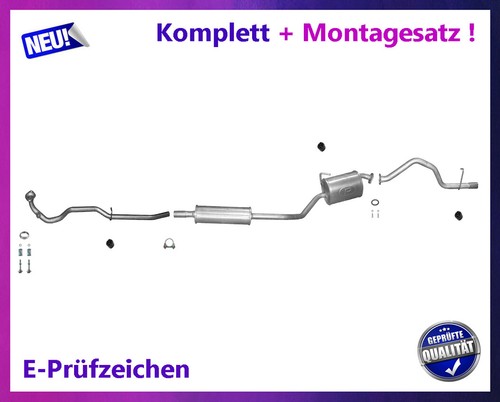 Auspuffanlage daihatsu cuore - auspuffanlage,