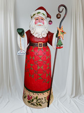 Jim Shore Heartwood Creek Santa Nikolaus Weihnachtsmann XXL Rar