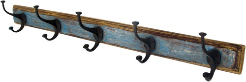 Vintage garderobenhaken - 5`er,