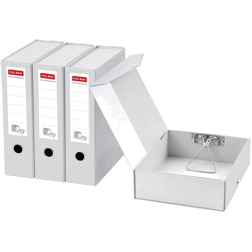 Archivbox grau stück - grau, 4