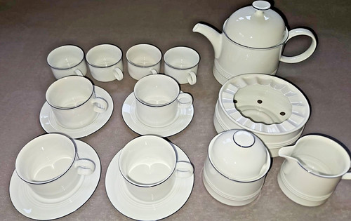 Friesland teeservice weiß mit - weiß,
