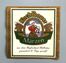 Altes Bieretikett , Brauerei zum KUCHLBAUER  , Abensberg / Niederbayern #1302#