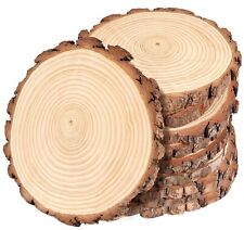 Holzscheiben 15-32cm Baumscheiben groß Ohne Loch Rund Deko DIY Bastel Bastelholz