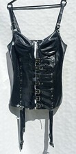 Latex Korsett XL schwarz