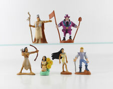 Pocahontas === Walt Disney 7 x Indianer Figuren Mattel