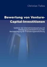Bewertung von Venture-Capital-Investitionen: Verfahren der Unternehmensbewe ...