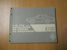 Teile Katalog Catalogue de pieces Renault R1131 Caravelle Floride 956ccm 44PS
