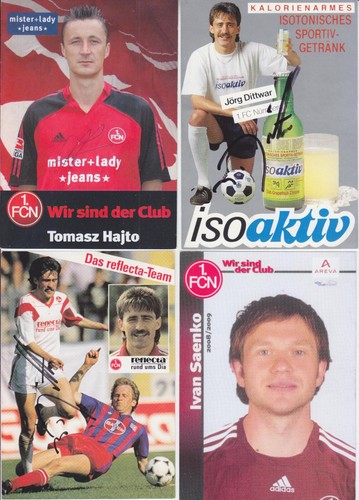 Nürnberg 4 seltene - 1., fc