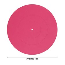 Plattentellermatte Slipmat Aus