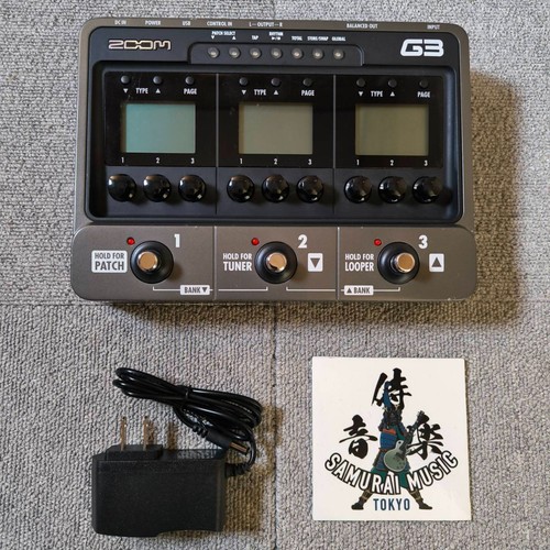 Zoom gitarre multieffekt - g3,