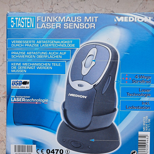 Medion funkmaus kabellos - kabellos, usb