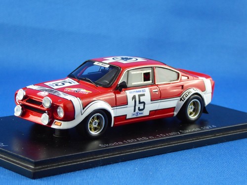 Skoda 180rs rally - 1/43,