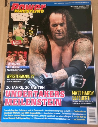 Wwe power wrestling magazin - wwe,