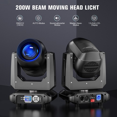 200w zoom beam moving head - 7r,