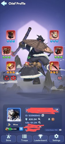 Whiteout survival account 9 - fc,