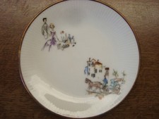 Zier-Teller, Porzellan, Gr. 11 cm Durchm., Marke Winterling, 60er-Jahr - Vintage