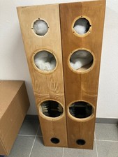 Standlautsprecher gehäuse mit Ahorn Funier