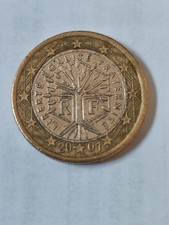 1 Euro-Münze, 2001, Liberte-Egalite-Fraternite / Frankreich .